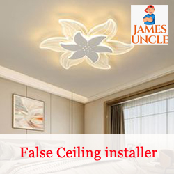 False Ceiling installer Mr. Dilip Kumar Shaw in Rampurhat